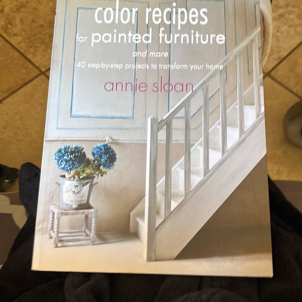 Annie Sloan painted sloan paint recipes book